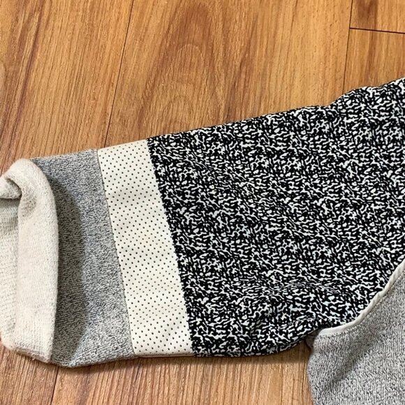 Maison Scotch Grey Short Sleeve Sweater Mini Dress - Picture 9 of 15